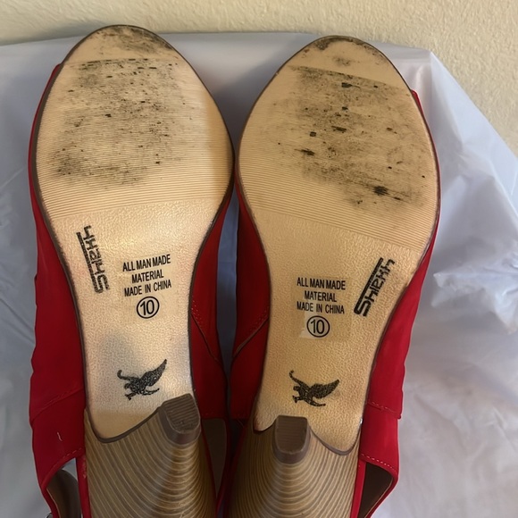 Red sandals - Picture 4 of 7